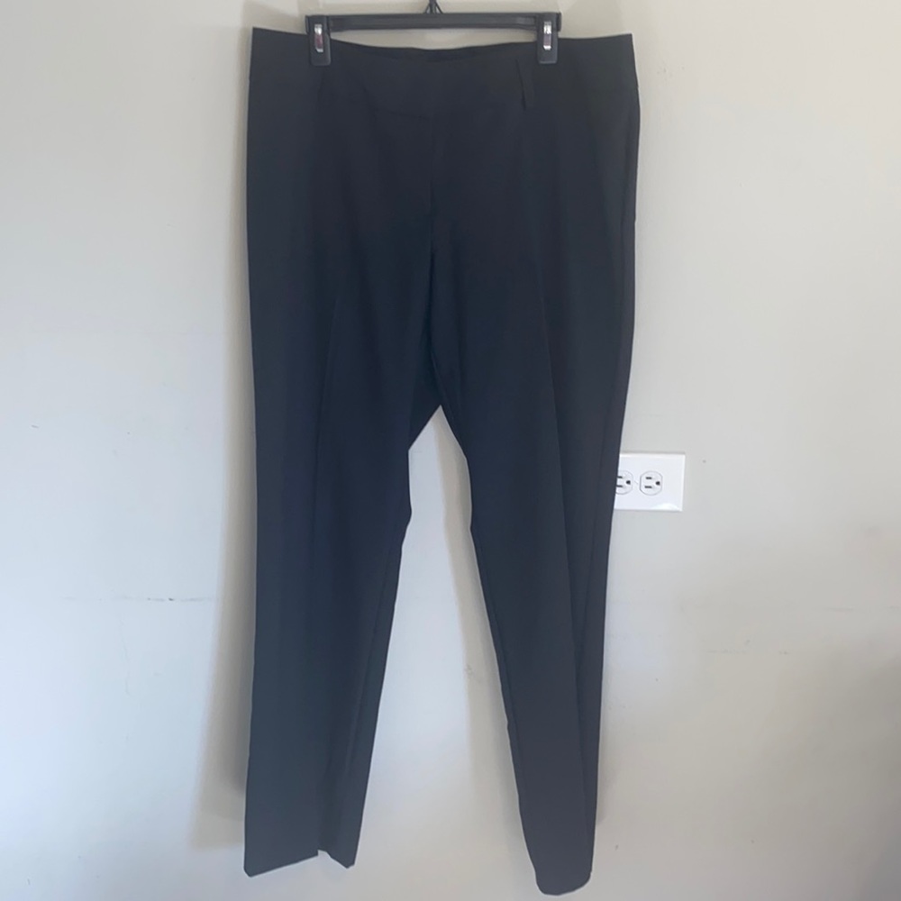 NWT Worthington Black Straight Leg Dress Pants (16)